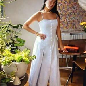 J.Crew Button Down Cotton Poplin dDress Size 8 brand new never worn